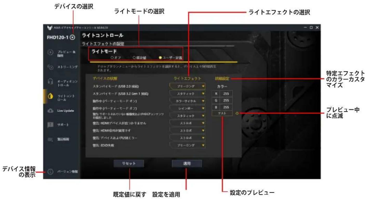ASUS TUF GAMING CAPTURE BOX-4KPRO - オーディオコントロール - 2