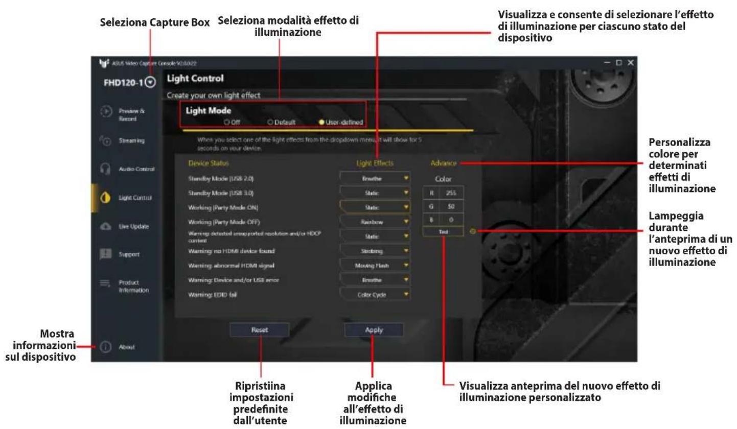 ASUS TUF GAMING CAPTURE BOX-4KPRO - Controllo Audio - 2