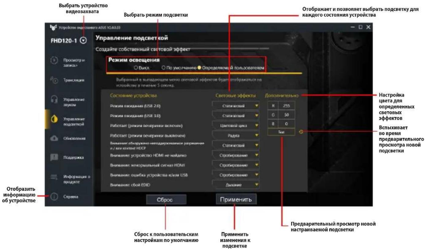 ASUS TUF GAMING CAPTURE BOX-4KPRO - Управление звуком - 2