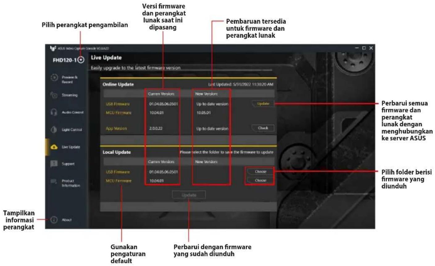 ASUS TUF GAMING CAPTURE BOX-4KPRO - Kontrol Pencahayaan - 2