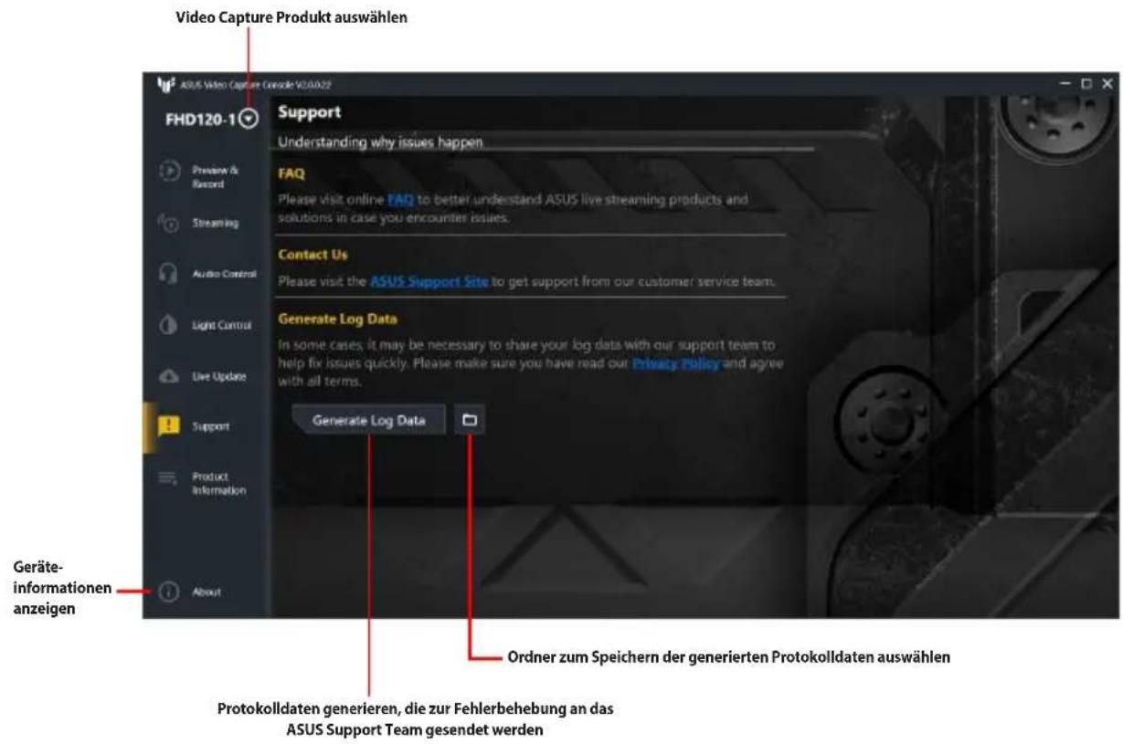 ASUS TUF GAMING CAPTURE BOX-4KPRO - Support - 1
