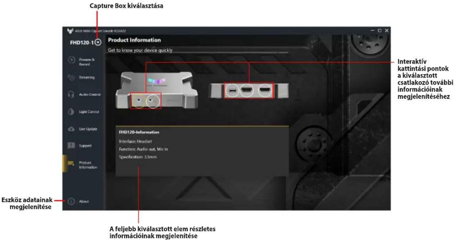 ASUS TUF GAMING CAPTURE BOX-4KPRO - Termékinformáció - 1