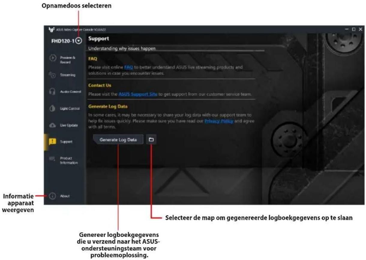 ASUS TUF GAMING CAPTURE BOX-4KPRO - Ondersteuning - 1
