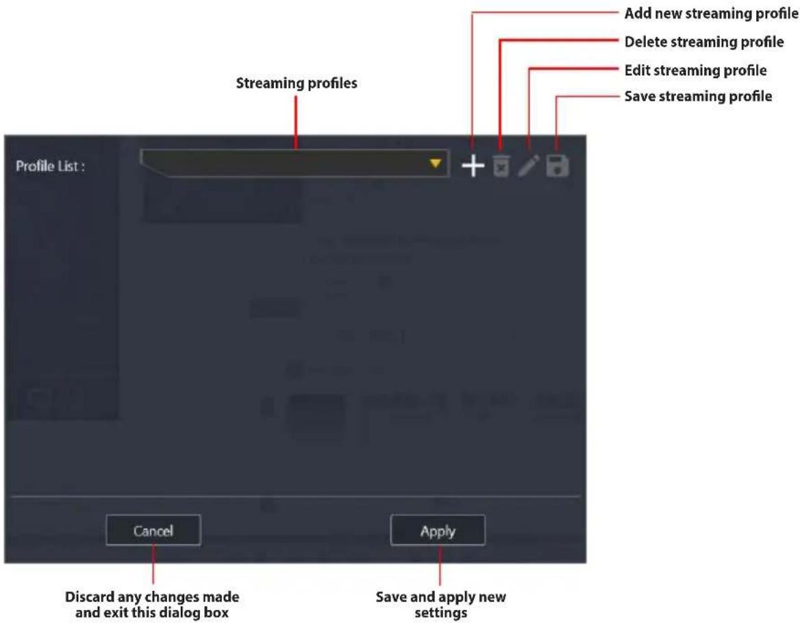 ASUS TUF GAMING CAPTURE BOX-4KPRO - Accessing the Streaming Settings pane: - 1