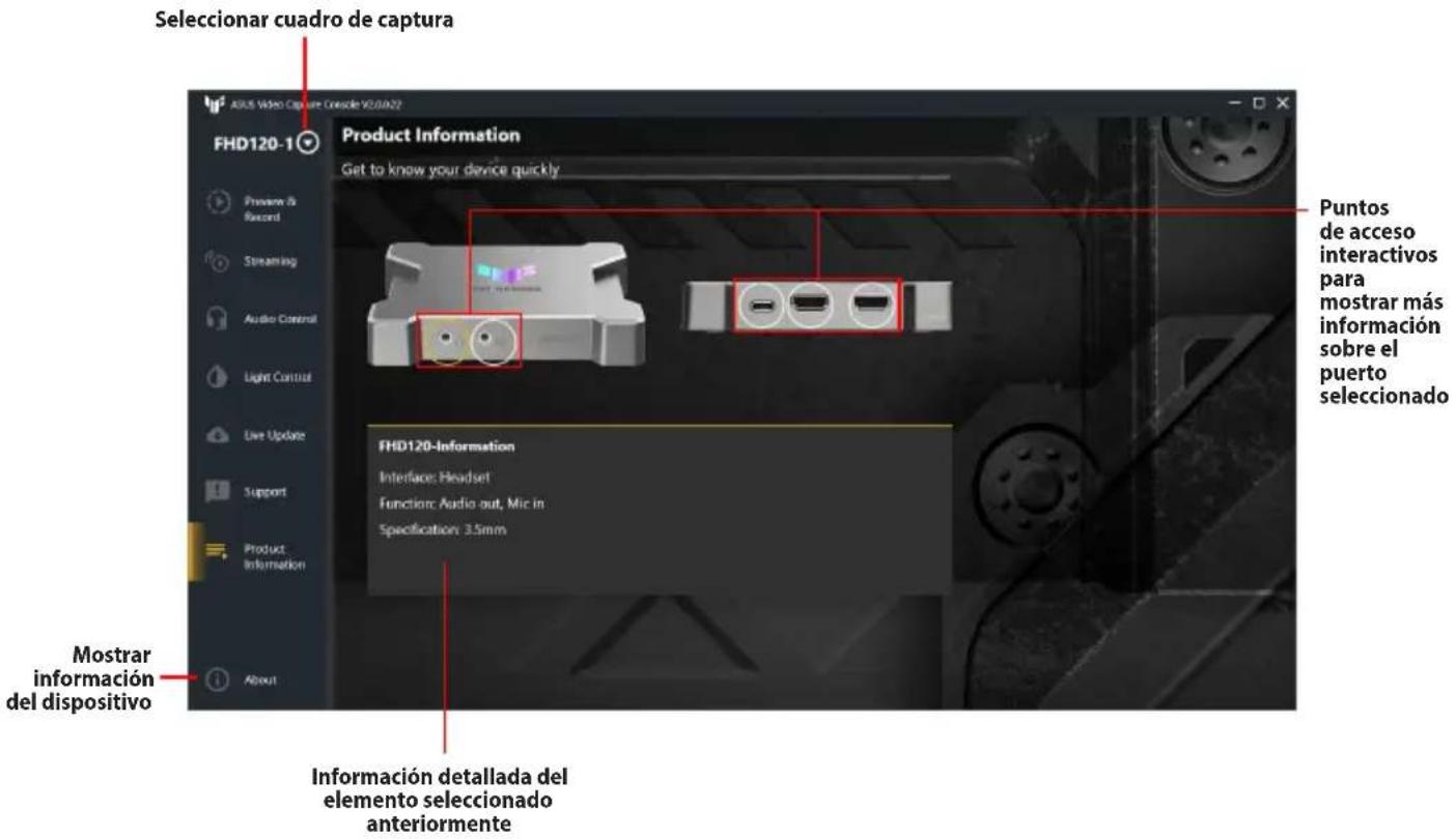ASUS TUF GAMING CAPTURE BOX-4KPRO - Información del producto - 1