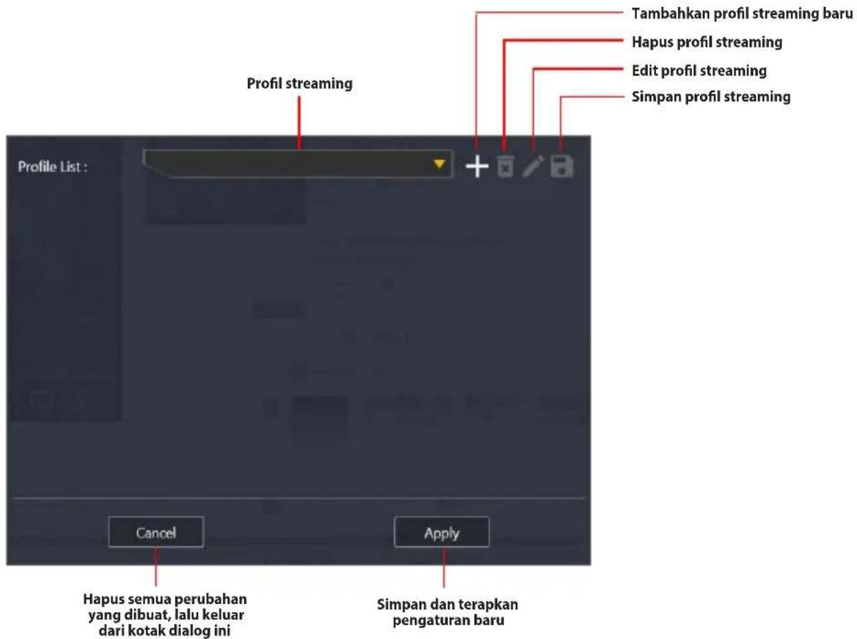 ASUS TUF GAMING CAPTURE BOX-4KPRO - Mengakses panel Pengaturan Streaming: - 1