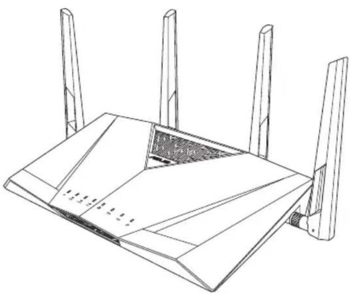 ASUS RT-BE88U - Routeur WiFi à double bande RT-BE88U Routeur \ - 1