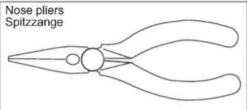 Absima ATC 3.4 BL - Required equipment for operation / Benötigtes Werkzeug - 1