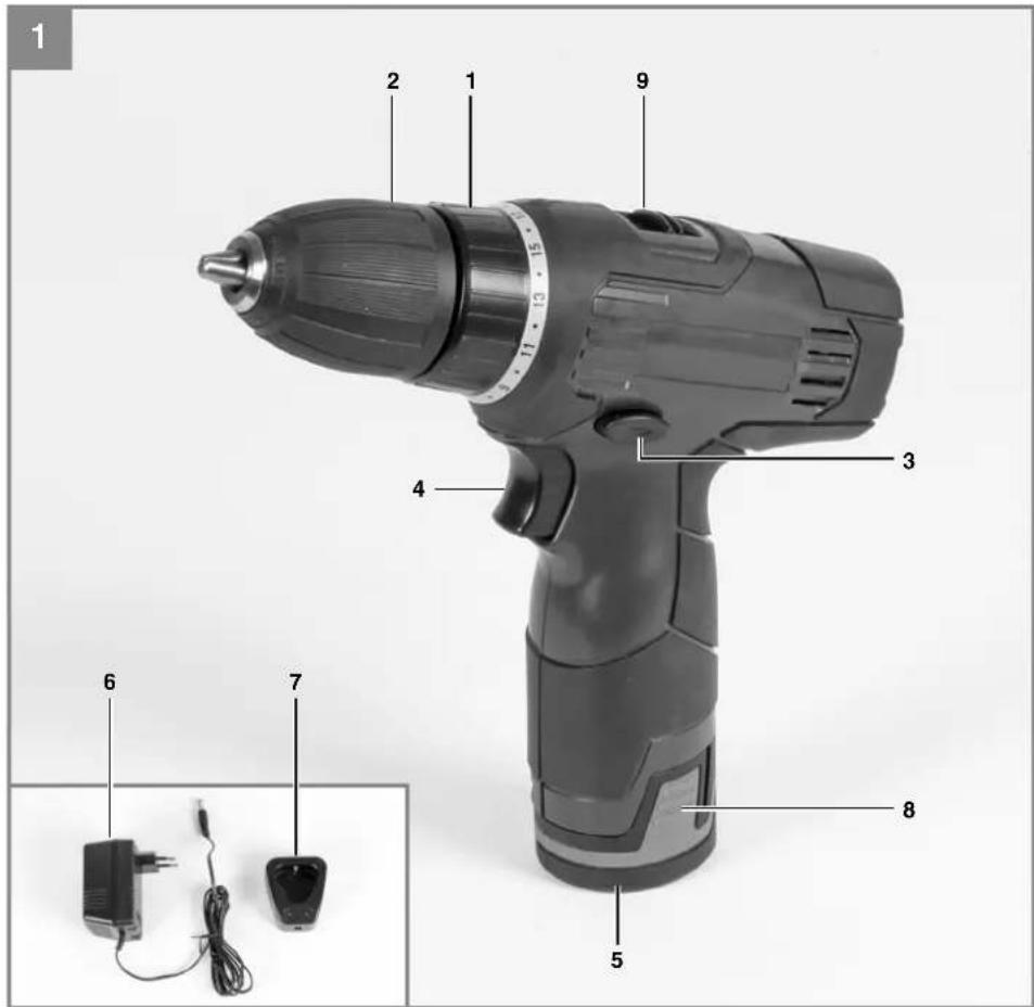 EINHELL BT-CD 12-2 Li - 1
