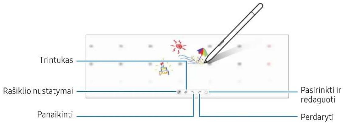 SAMSUNG Galaxy S Pen - Rasyti kalendoriuje - 1