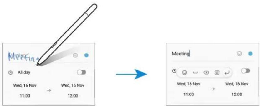 SAMSUNG Galaxy S Pen - S Pen to text - 1