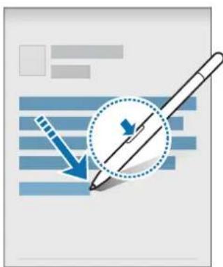 SAMSUNG Galaxy S Pen - Markering med Pen - 1
