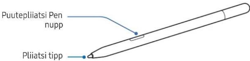 SAMSUNG Galaxy S Pen - Seadme osad ja funktsioonid - 1