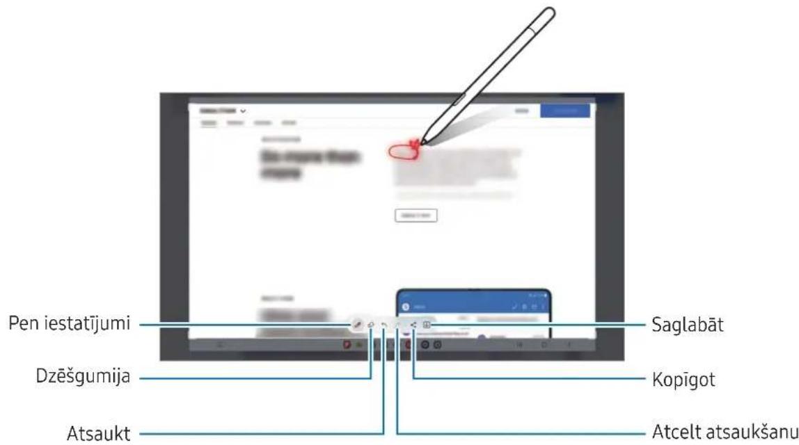 SAMSUNG Galaxy S Pen - Rakstisana ekrana - 1