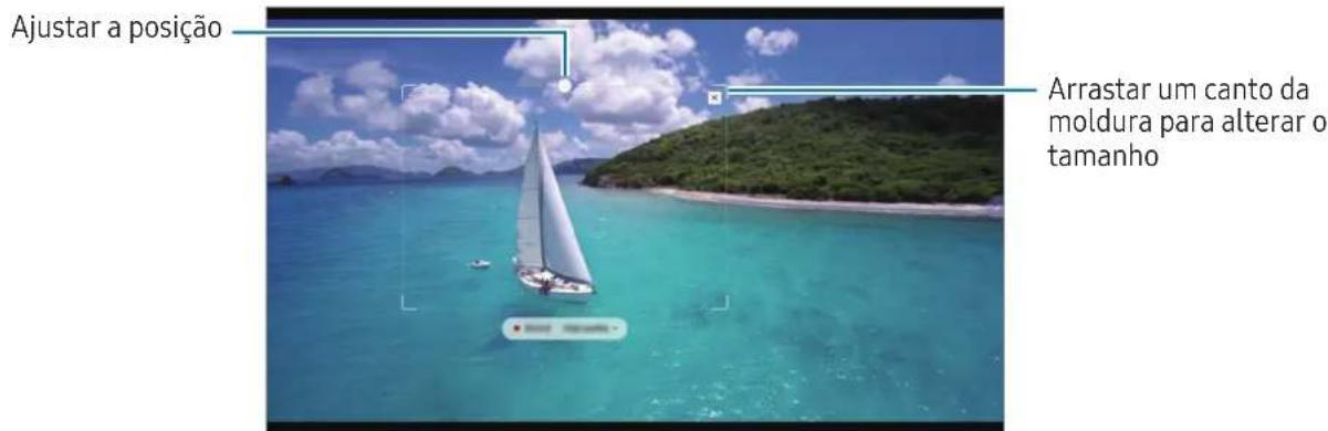 SAMSUNG Galaxy S Pen - Capturar unaarea de um video - 1