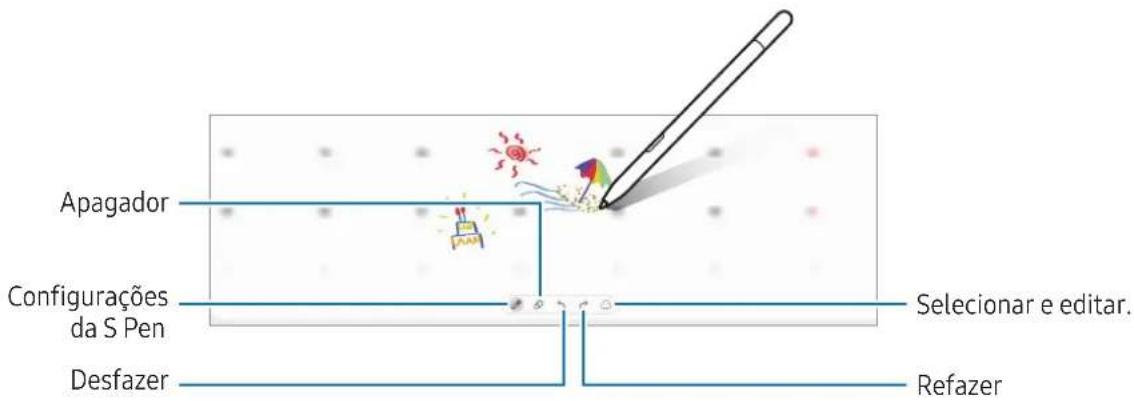 SAMSUNG Galaxy S Pen - Escrever no calendário - 1