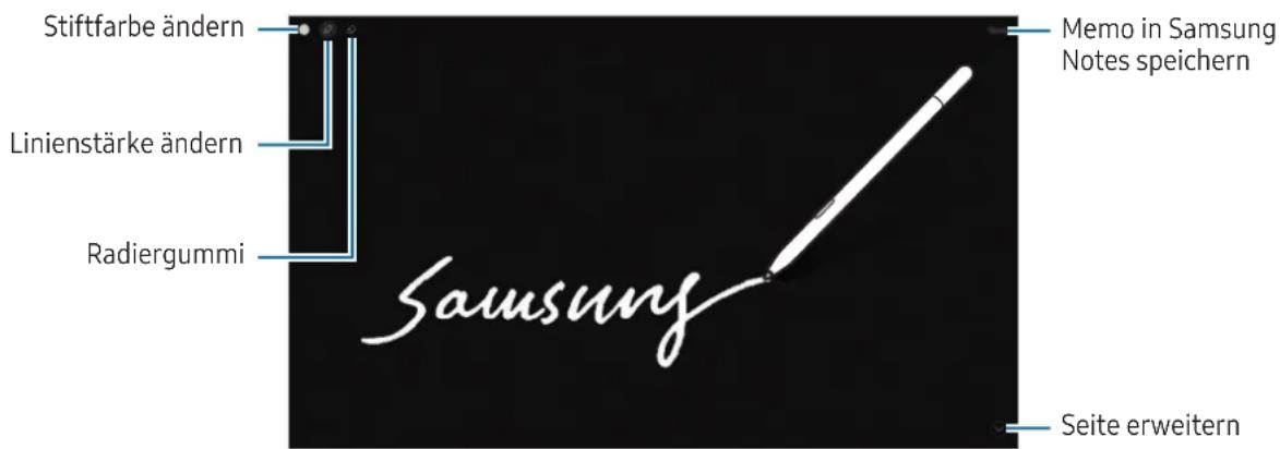 SAMSUNG Galaxy S Pen - Screen Off-Memos - 1