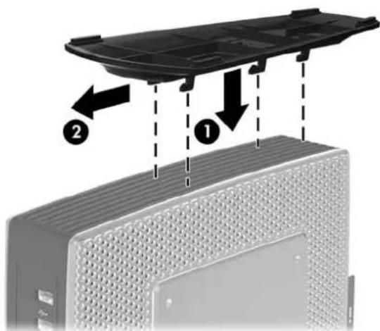 HP t5570 - Installation du socle - 1