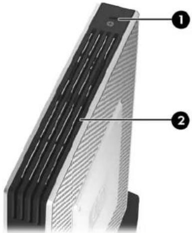 HP st5742 - Éléments du panneau supérieur - 1