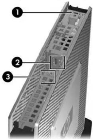 HP st5742 - Éléments du panneau supérieur - 2