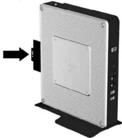 HP Compaq t5730 - Emplacement du numéro de série - 1