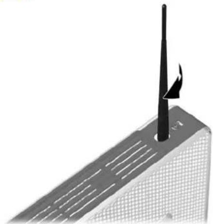 HP Compaq t5730 - Installation de l'antenne (modèles sans fil) - 1