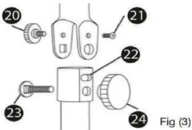 Be Cool BC40MSTF2205SS - MONTÁŽNÍ KRYT MOTORU S TELESKOPICKÝM DRŽÁKEM PRUTU - 1
