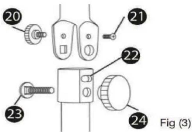 Be Cool BC40MSTF2205SS - MONTAŽNO OHIŠJE MOTORJA S TELESKOPSKIM DRŽALOM PALICE - 1