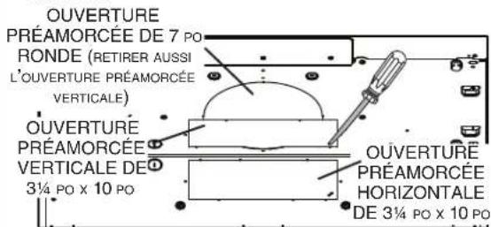 NuTone AVSC130SS - INSTALLATION AVEC CONDUITS SEULEMENT - 1