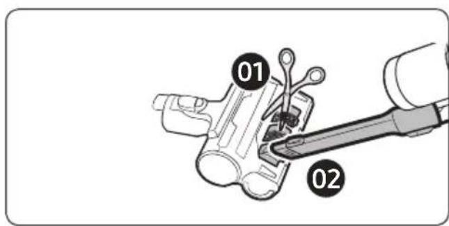 SAMSUNG Bespoke Jet VS20A9580VW - Pet Tool - 1