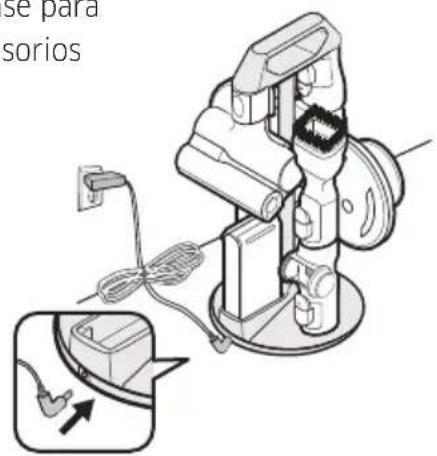 SAMSUNG Bespoke Jet VS20A9580VW - Uso de la base para accesorios - 6