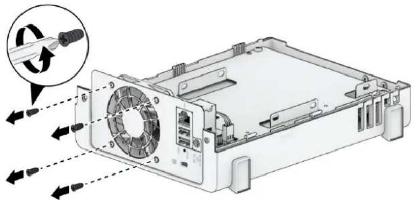 SYNOLOGY DiskStation DS124 - Pour retirer le ventilateur défectueux - 2