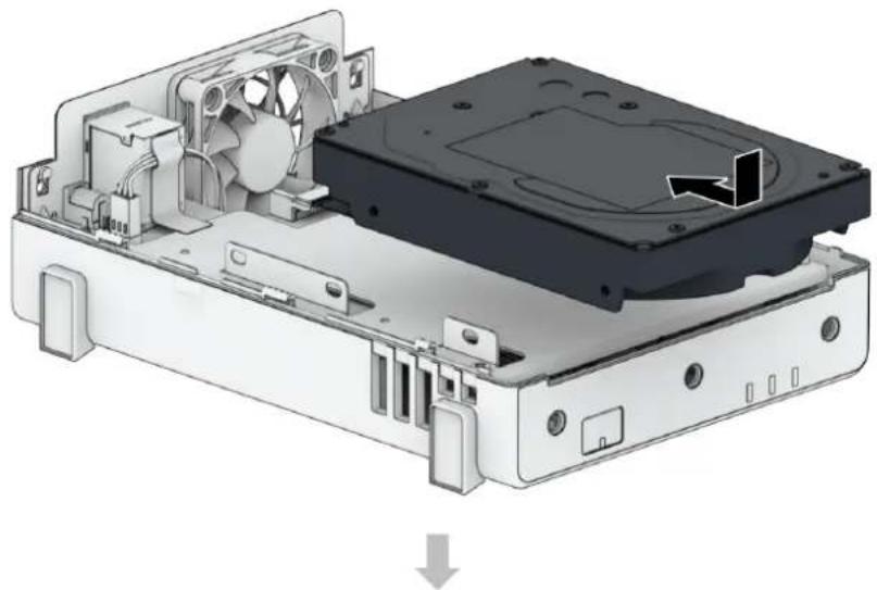 SYNOLOGY DiskStation DS124 - Installation des disques - 2