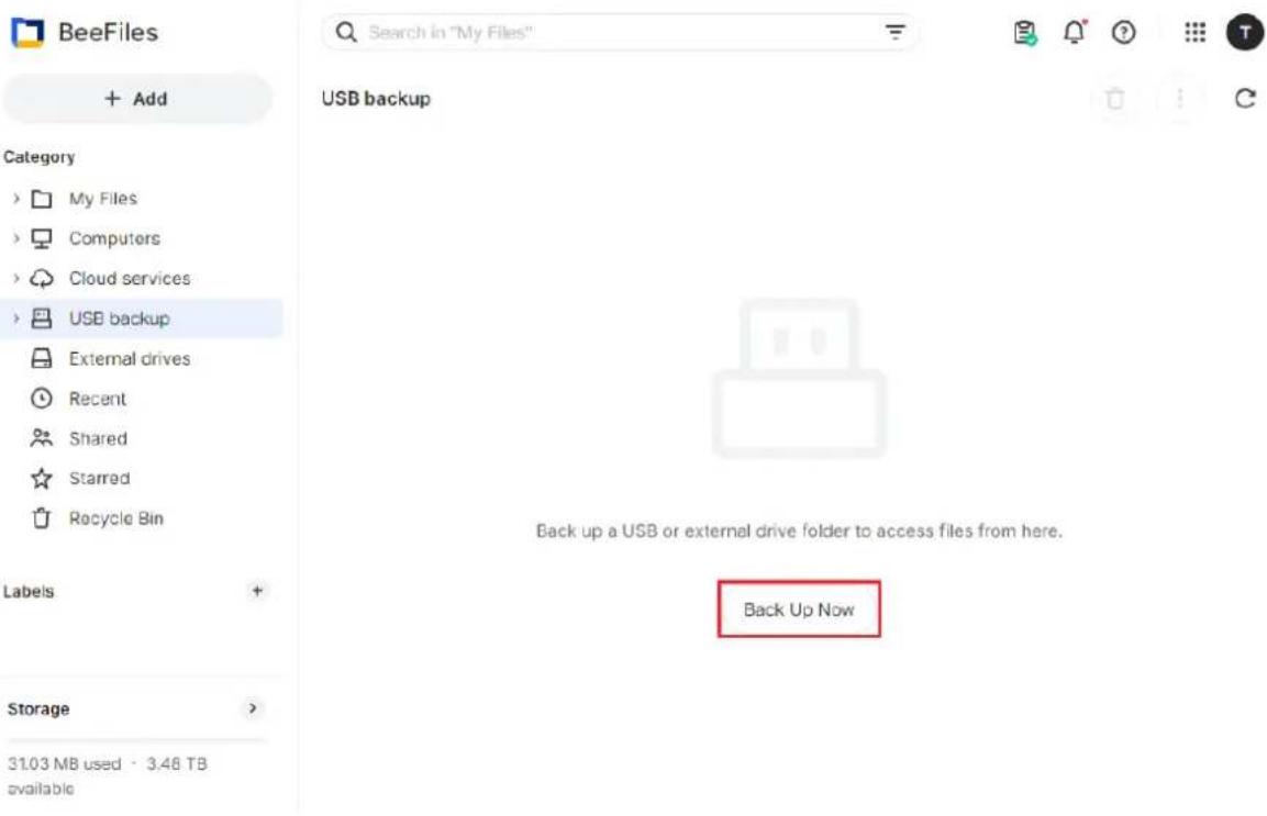 SYNOLOGY BeeStation BST150 - Sauvegarder des fichiers depuis des lecteurs USB - 1