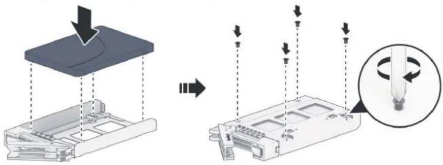 SYNOLOGY FlashStation FS2500 - Installation des disques - 2