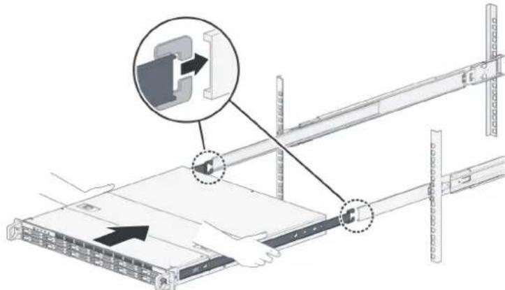 SYNOLOGY FlashStation FS2500 - Pour installer le kit de rails - 3