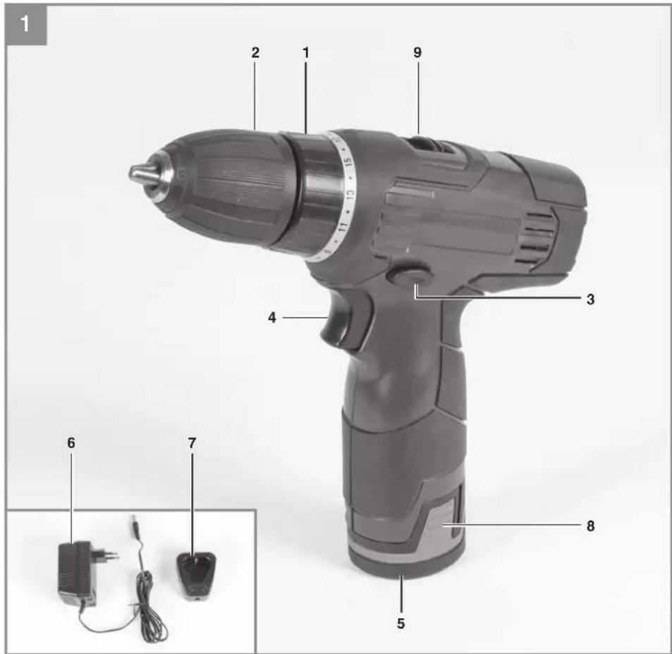 EINHELL TC-CD 12-2 Li - 1