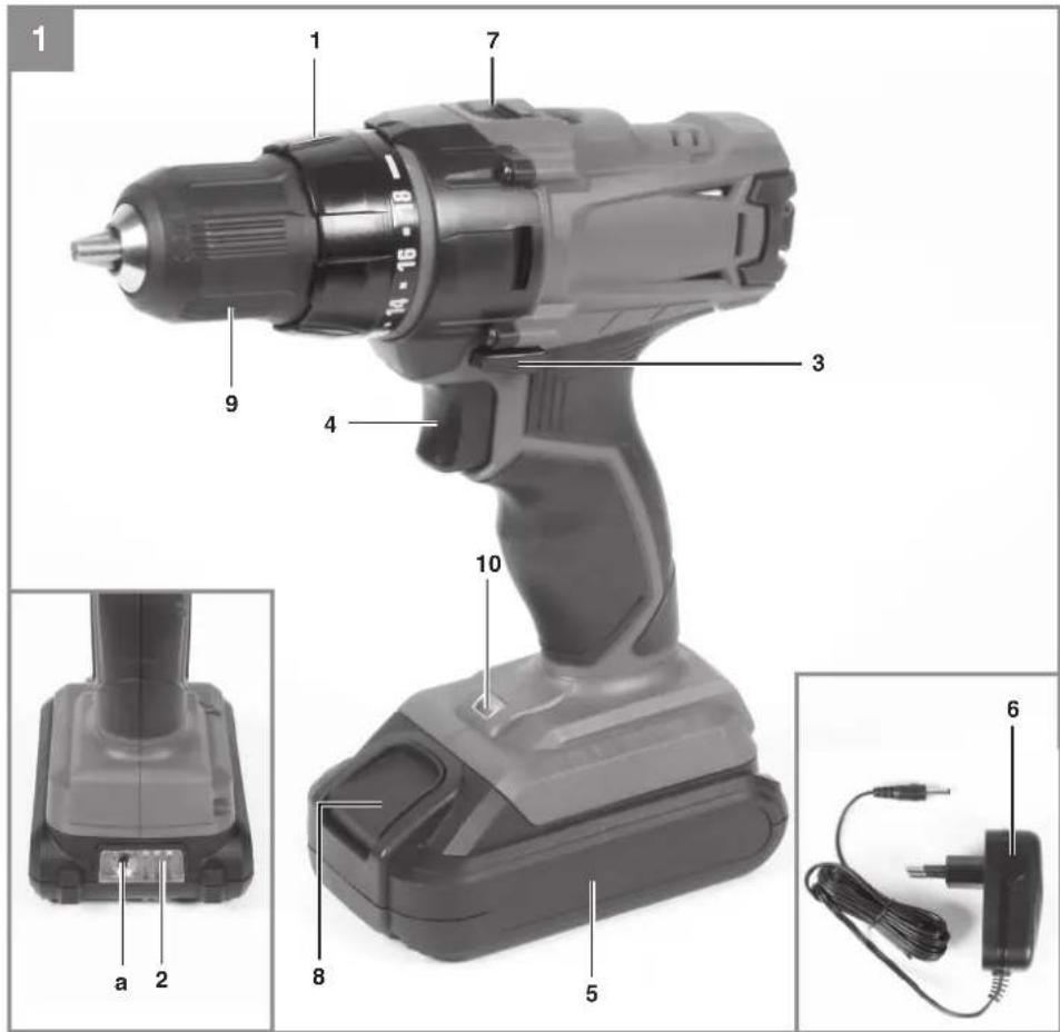 EINHELL TC-CD 18-2 Li Kit - 1