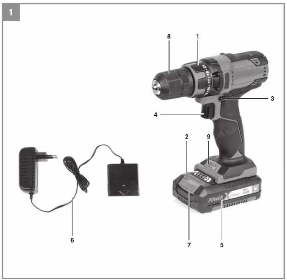 EINHELL TC-CD 18/35-2 Li - 1