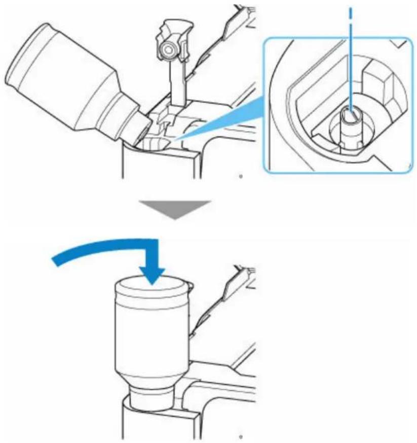 CANON Pixma G3571 - Rechargez la cartouche d'encre. - 1