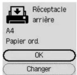 CANON Pixma G3571 - Lors du chargement du papier - 2