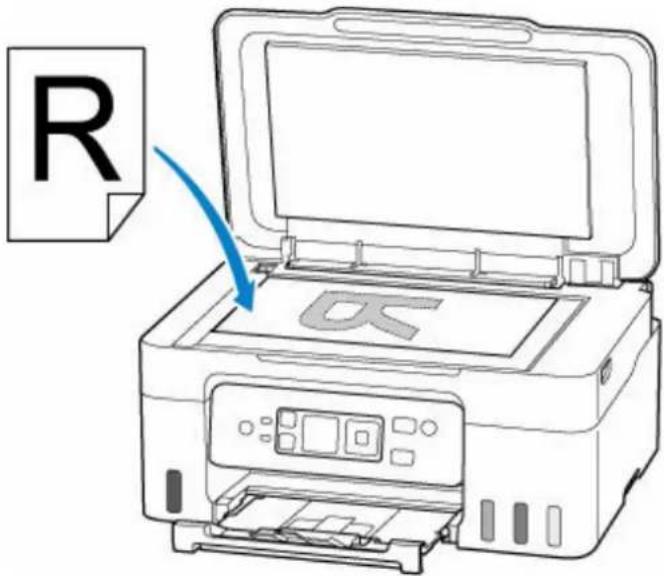 CANON Pixma G3571 - Chargement d'originaux sur la vitre d'exposition - 2