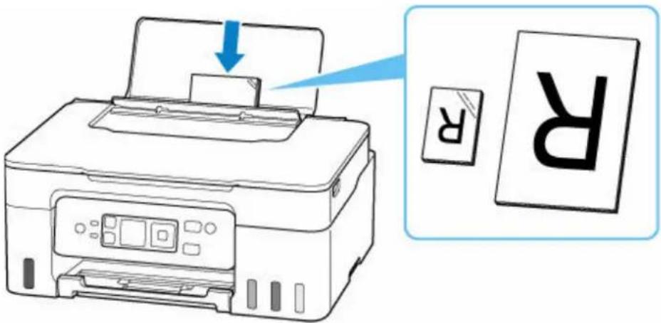 CANON Pixma G3571 - Faites glisser le guide papier de droite (B) pour ouvrir les deux guides papier. - 2