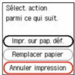 CANON Pixma G3571 - Que dois-je faire ? - 2