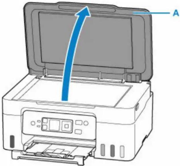 CANON Pixma G3571 - Chargement d'originaux sur la vitre d'exposition - 1