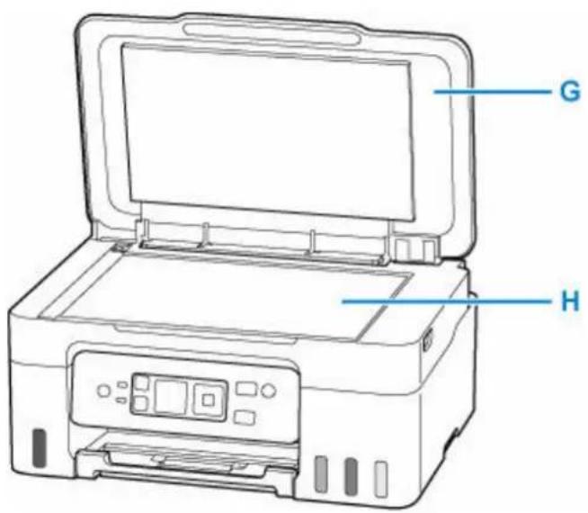 CANON Pixma G3571 - Face avant - 2