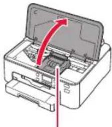CANON Pixma TS704a - Öppna den övre luckan. - 1