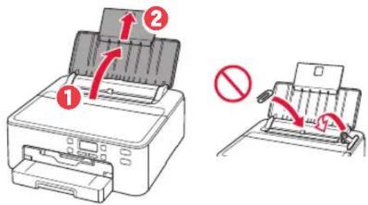CANON Pixma TS704a - Caricamento della carta fotografica - 1