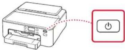 CANON Pixma TS704a - Accensione della stampante - 5