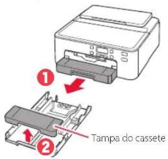 CANON Pixma TS704a - Instale os cartuchos de tinta. - 2